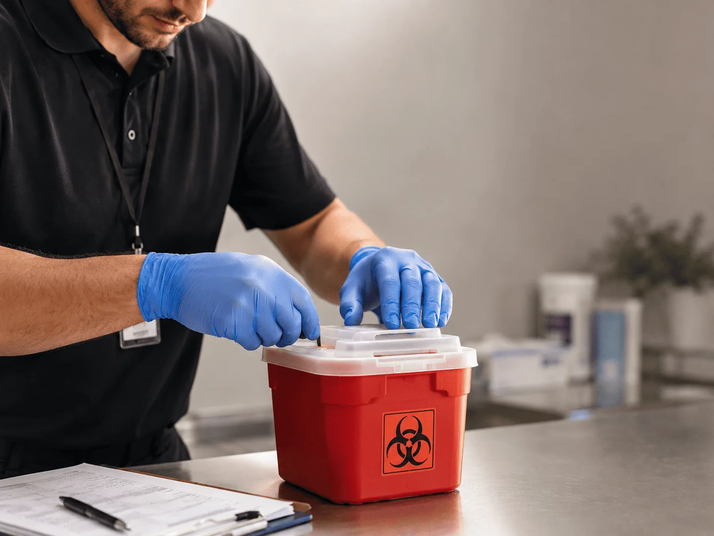 Why choose Sharps Waste Disposal in Caledonia, MI
